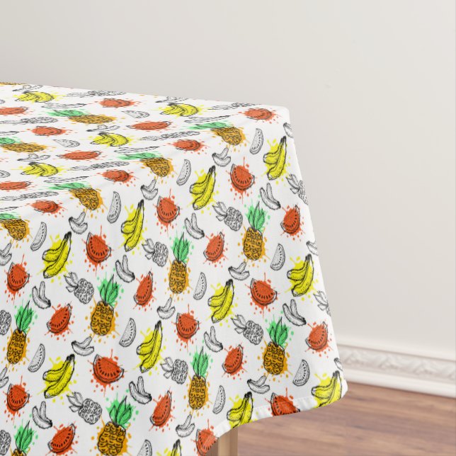Vector Graphic Seamless Pattern Tablecloth (In Situ)