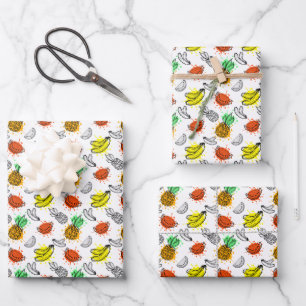 Vector Graphic Seamless Pattern Wrapping Paper Sheet