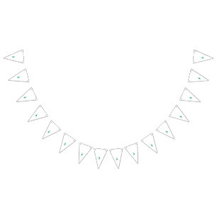 Vector illustration of a lotus flower, featuring i bunting