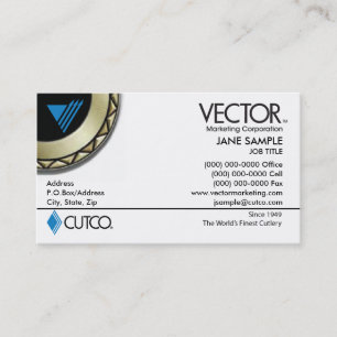 Vector Marketing Business Card