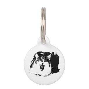 Vector Tag, Meow Flair Pet Tag