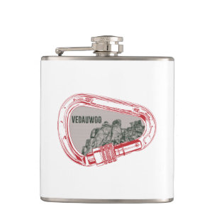 Vedauwoo Climbing Carabiner Hip Flask