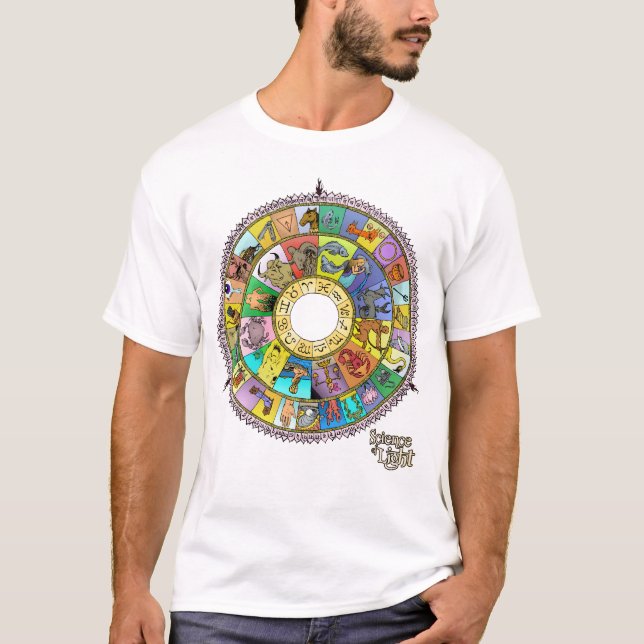Vedic Zodiac (B) T-Shirt (Front)