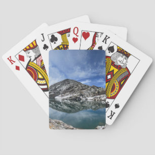 Vee Lake and Seven Gables Panorama - Sierra Playing Cards