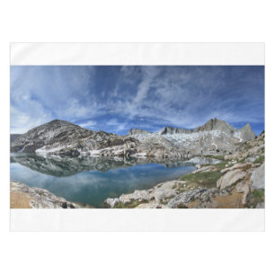 Vee Lake and Seven Gables Panorama - Sierra Tablecloth