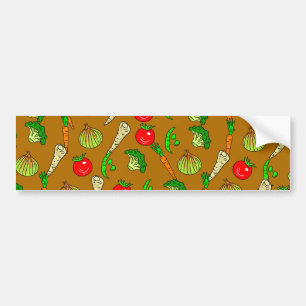 Veg Wallpaper Bumper Sticker