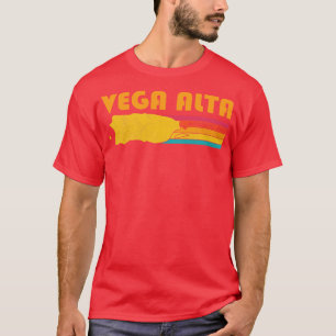 Vega Alta Puerto Rico Vintage Distressed Souvenir T-Shirt