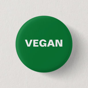 VEGAN 3 CM ROUND BADGE