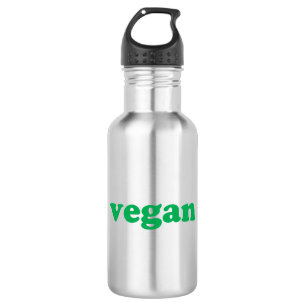 "vegan" 532 ml water bottle