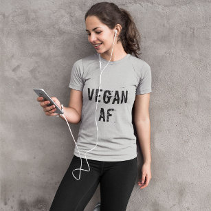 Vegan AF Funny  T-Shirt