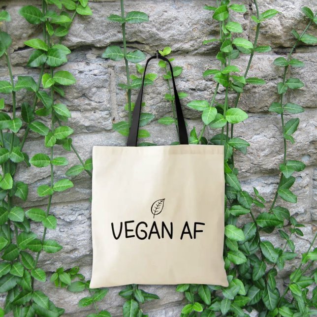 Vegan AF Tote Bag (Creator Uploaded)