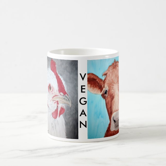 Vegan Animal Mug (Center)