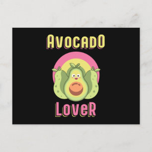 Vegan Animal Rights Avocado Veganism Funny Gift Postcard
