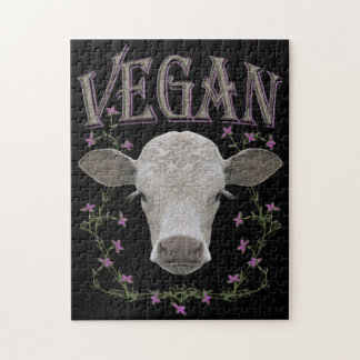 Vegan animals want to live jigsaw puzzle