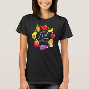 Vegan Apparel Plants Tofu Vegetables 25 T-Shirt