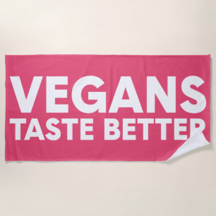 Vegan Appeal Beach Towel
