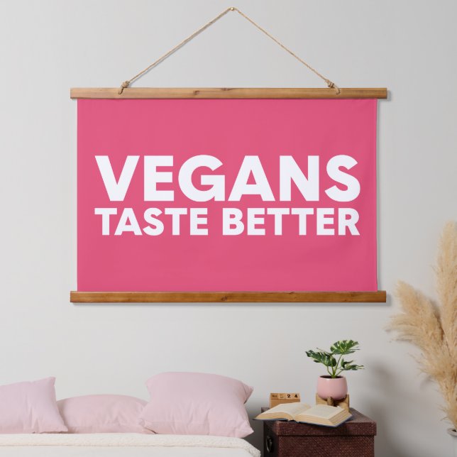 Vegan Appeal Hanging Tapestry (Bedroom)
