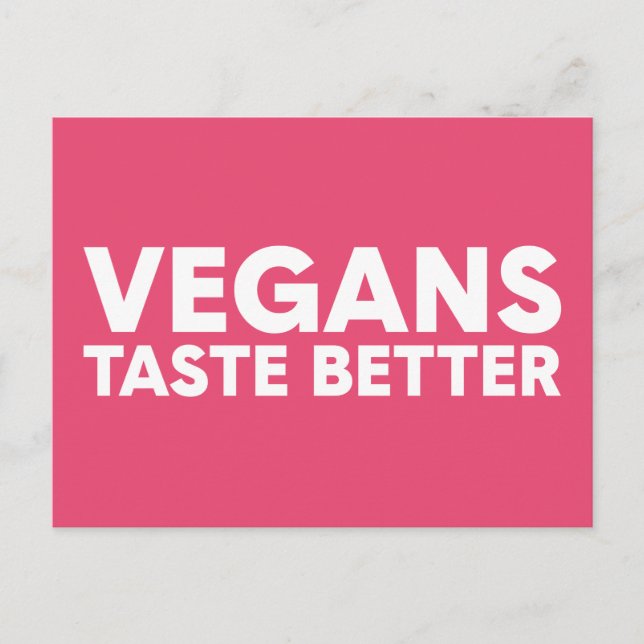 Vegan Appeal Postcard (Front)