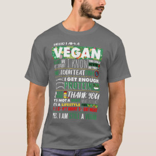 Vegan Athlete Vegetable Veggies Lover Plant Based T-Shirt