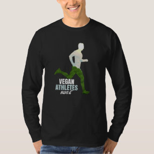 Vegan Athletes Own It Runner Jogger T-Shirt