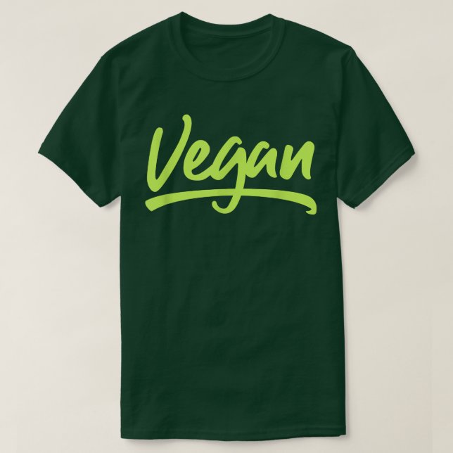 Vegan Awesome Foodie Vegetarians Healthy Diet  T-Shirt (Design Front)