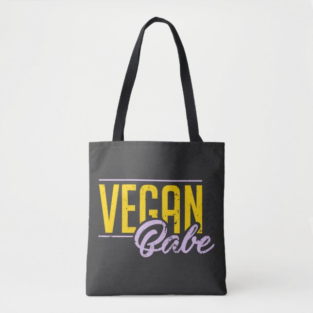 Vegan Babe Tote Bag (Front)