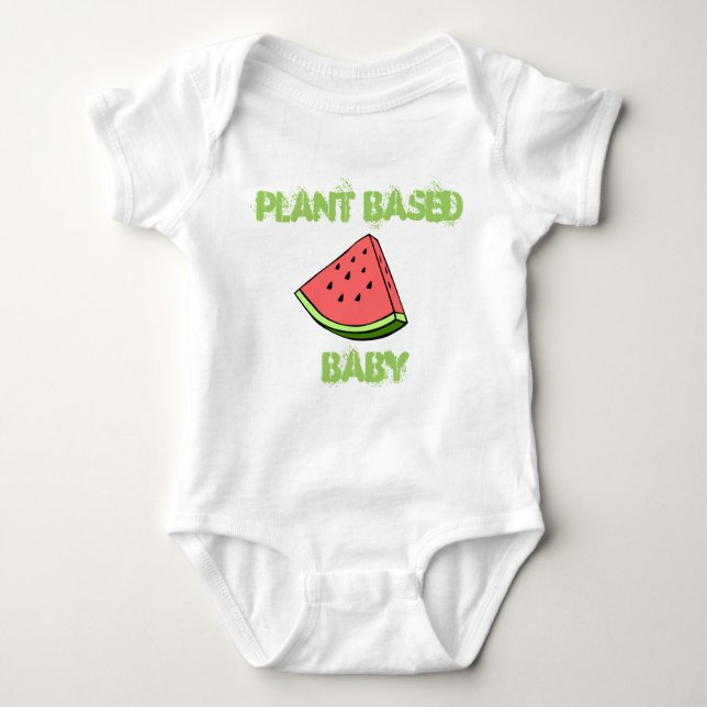 VEGAN BABY BABY BODYSUIT (Front)