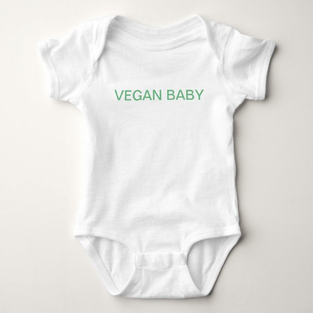 Vegan baby bodysuit (Front)