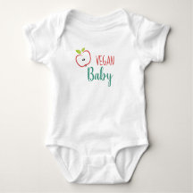 Vegan Baby Cute Apple