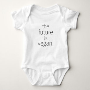 Vegan Baby Grow - The Future Is Vegan Baby Bodysuit