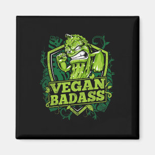 Vegan Bad Cucumber Fitness Bodybuilding Beast Magnet