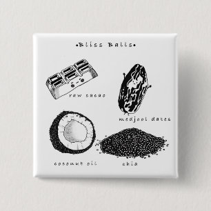Vegan bliss balls recipe button