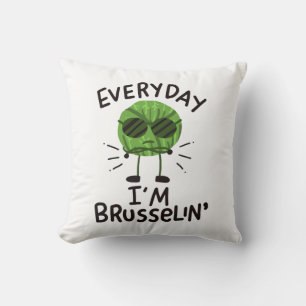 Vegan Brussels Sprouts Cushion