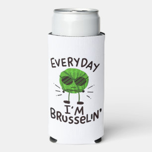 Vegan Brussels Sprouts   Seltzer Can Cooler
