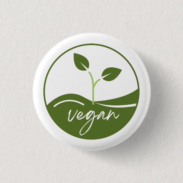 Vegan Button (Front)