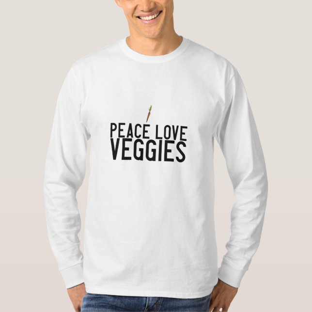 Vegan Carrot Gift T-Shirt (Front)