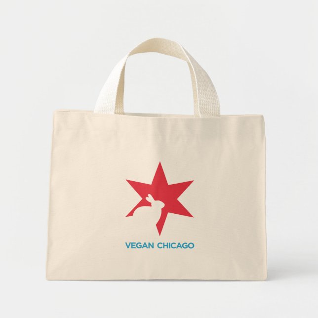 Vegan Chicago Colour Logo on Bag (Front)
