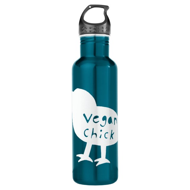 Vegan Chick 710 Ml Water Bottle (Front)