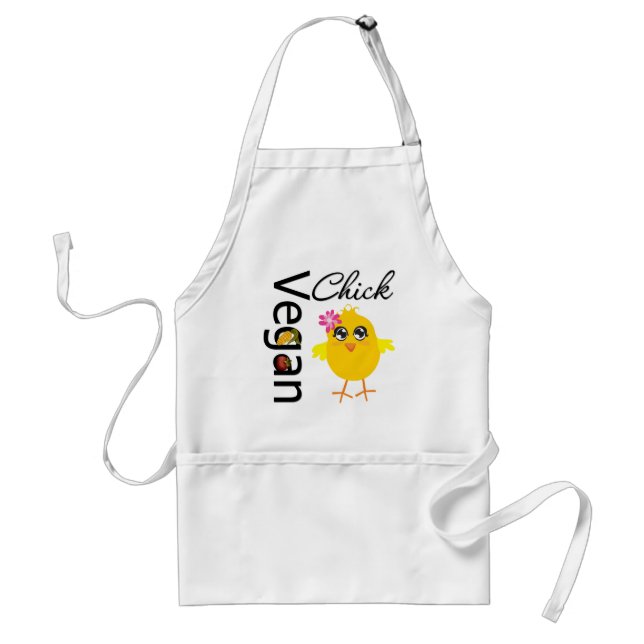 Vegan Chick Standard Apron (Front)