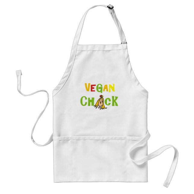 Vegan Chick Standard Apron (Front)