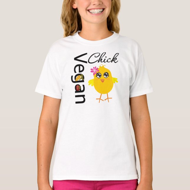 Vegan Chick T-Shirt (Front)