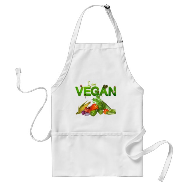 Vegan Cooking Apron (Front)