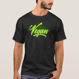 Vegan Cool Plant Based Diet Vegetarian T-Shirt