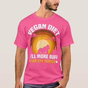 Vegan Diet Meme Vegan Plant Powered Vegetarian  T-Shirt
