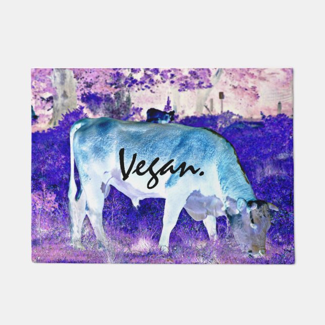 Vegan. Door Mat (Front)