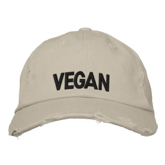 Vegan Embroidered Hat