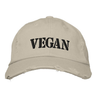Vegan Embroidered Hat