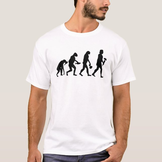 Vegan Evolution Gift Cow Pig Plant Based Nutrition T-Shirt (Front)