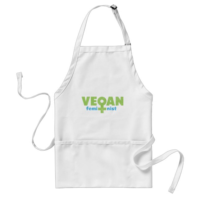 Vegan Feminist Standard Apron (Front)