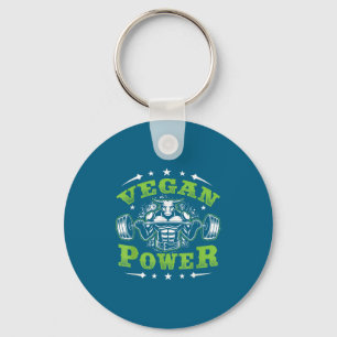 Vegan Fitness Workout I'm Vegan Wer  Key Ring